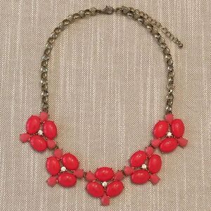 Acetate Statement Necklace | Neon Pink | 18” Adjustable